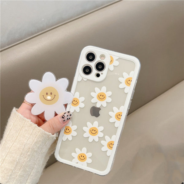 Bracket Small Daisy Mobile Phone Case Protective Cover - Image 3