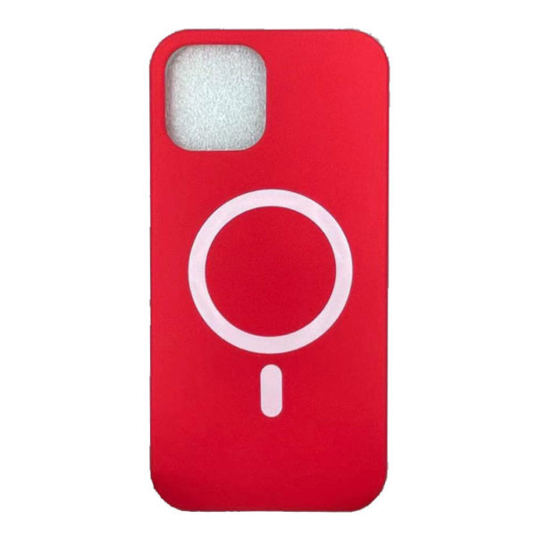 Compatible with Apple,  Silicone Magnetic Phone Case Magsafe Magnetic Charging - Image 5