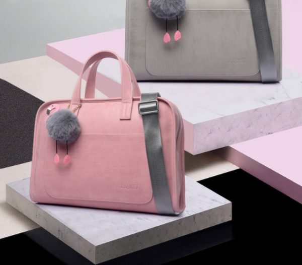 Leather waterproof fashion female laptop bag - Image 2