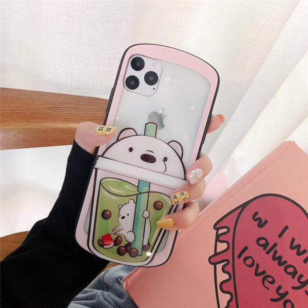 Curved hollow glass phone case - Image 4