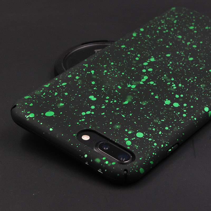 Compatible with Apple, iphone xs max xr 7/8 plus hard Starry sky cover Frosted - Image 2