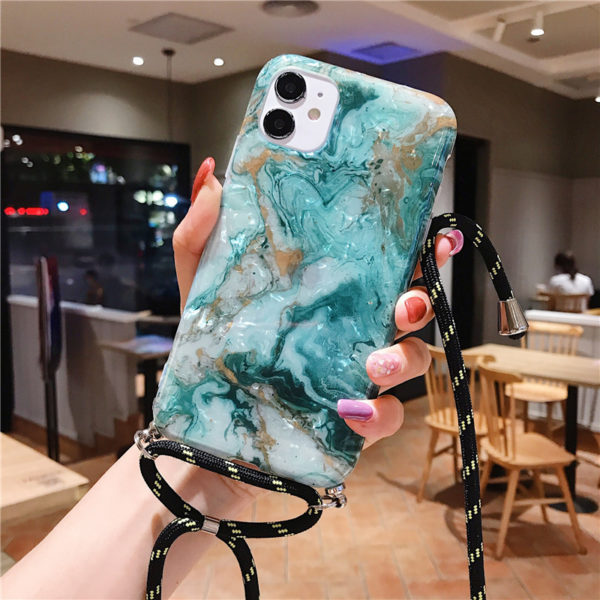 Marble necklace mobile phone case - Image 6