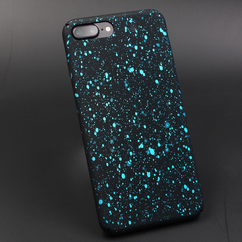 Compatible with Apple, iphone xs max xr 7/8 plus hard Starry sky cover Frosted - Image 12