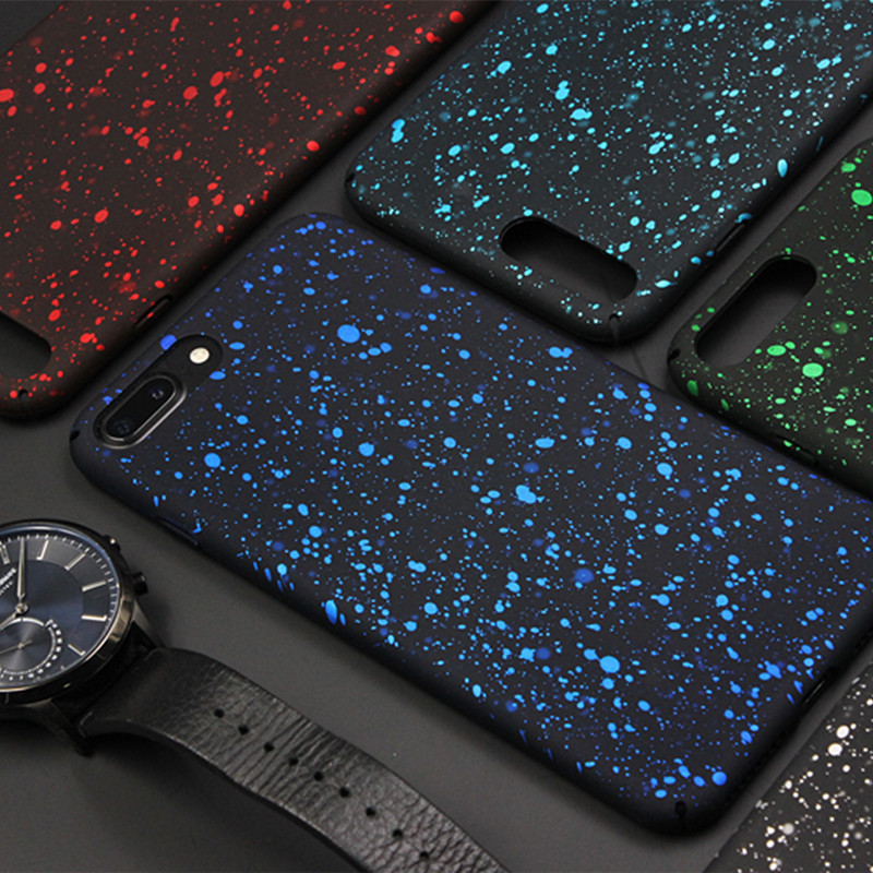 Compatible with Apple, iphone xs max xr 7/8 plus hard Starry sky cover Frosted - Image 8