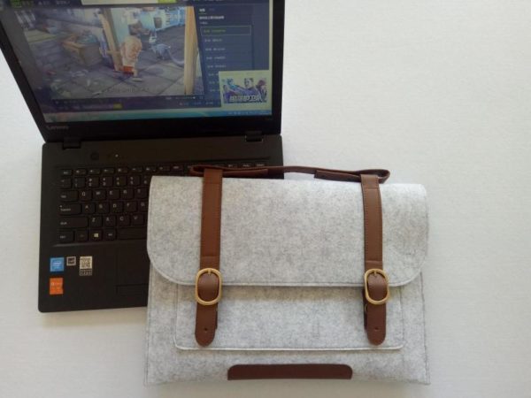 Laptop bag, pocket makeup bag - Image 4