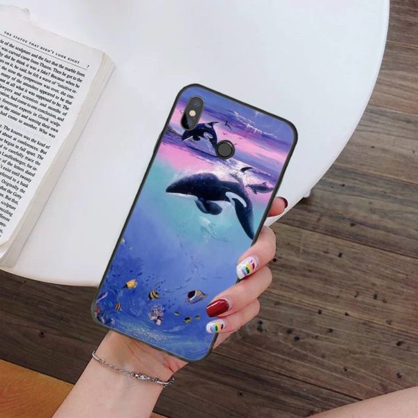 Killer Whale Orca Watercolor Phone Case - Image 5