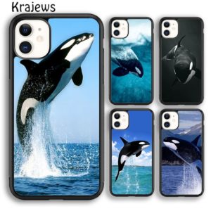 Krajews Killer Whale Orca Underwater Phone Case for iPhones and Samsung Galaxy phones