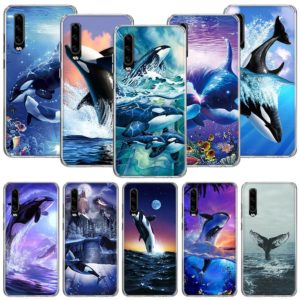 Sea Orca Phone Case for Huawei P30 P40 P20 P10 Mate 20 10 30 Lite Pro P Smart Z